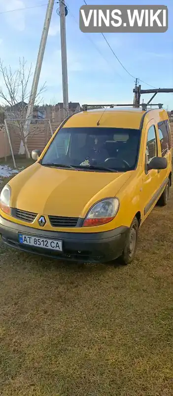 Мінівен Renault Kangoo 2006 1.46 л. обл. Івано-Франківська, Надвірна - Фото 1/7