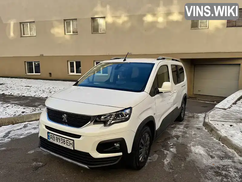 Мінівен Peugeot Rifter 2019 1.5 л. Автомат обл. Вінницька, Вінниця - Фото 1/21