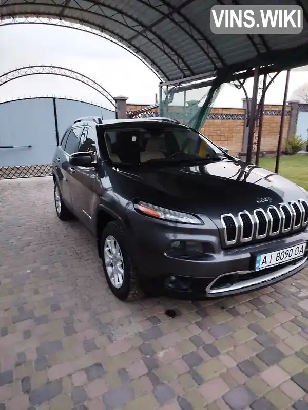 Позашляховик / Кросовер Jeep Cherokee 2016 2.36 л. Автомат обл. Київська, Буча - Фото 1/10