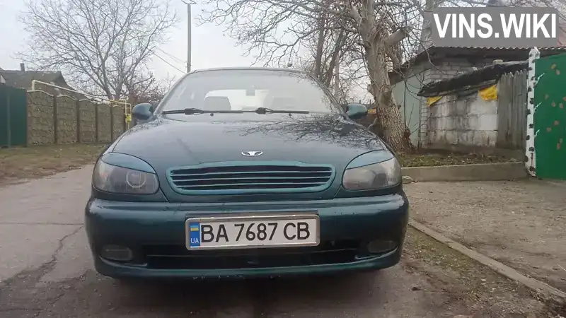 Седан Daewoo Lanos 2002 1.5 л. Ручна / Механіка обл. Полтавська, Кременчук - Фото 1/14