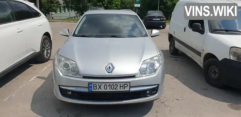 Лифтбек Renault Laguna 2008 2 л. Ручная / Механика обл. Хмельницкая, Красилов - Фото 1/9