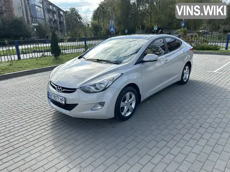 Седан Hyundai Elantra 2012 1.59 л. Ручна / Механіка обл. Хмельницька, Старокостянтинів - Фото 1/16