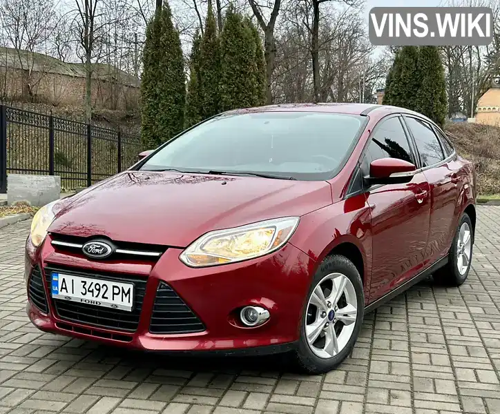 Седан Ford Focus 2013 2 л. Автомат обл. Чернігівська, Прилуки - Фото 1/21