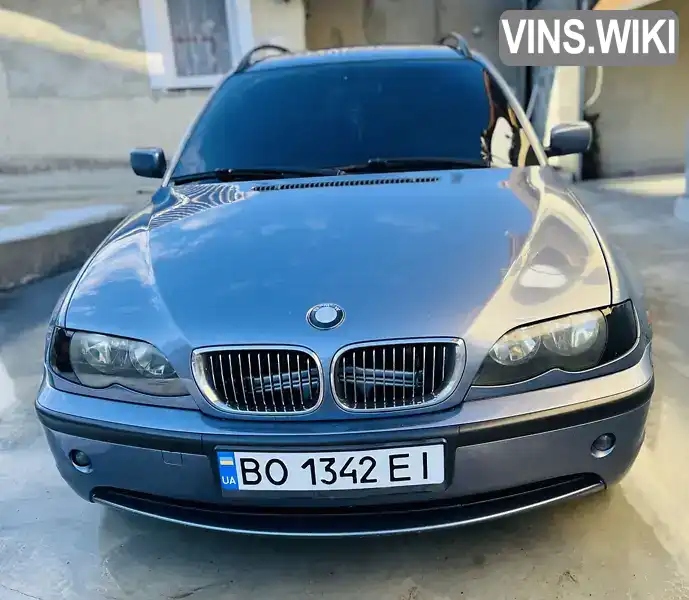 Универсал BMW 3 Series 2004 2 л. Ручная / Механика обл. Тернопольская, Бучач - Фото 1/10