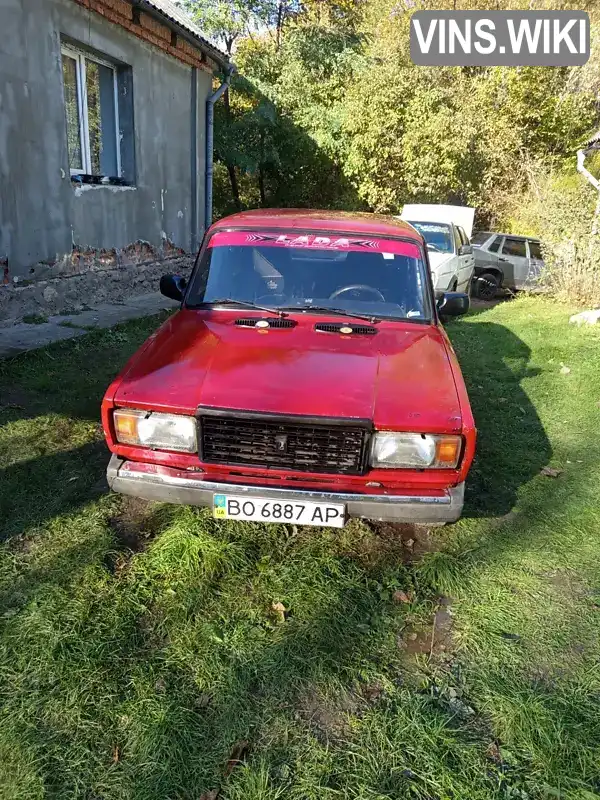 Седан ВАЗ / Lada 2107 1995 1.45 л. Ручна / Механіка обл. Тернопільська, Кременець - Фото 1/6