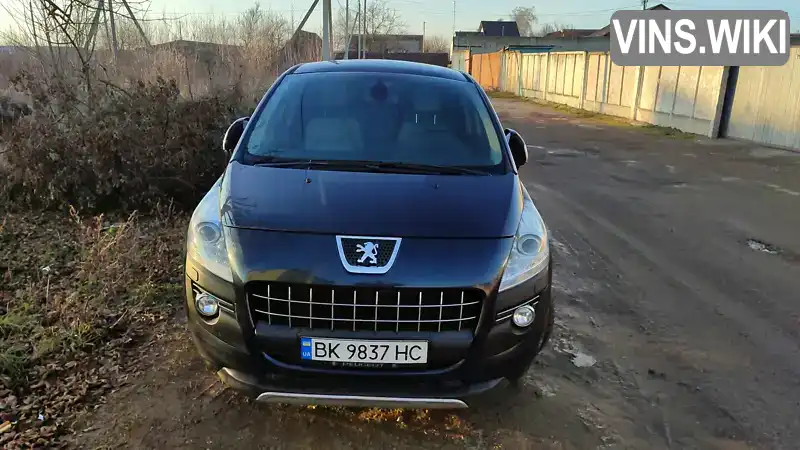 Внедорожник / Кроссовер Peugeot 3008 2010 null_content л. Автомат обл. Ровенская, Ровно - Фото 1/12