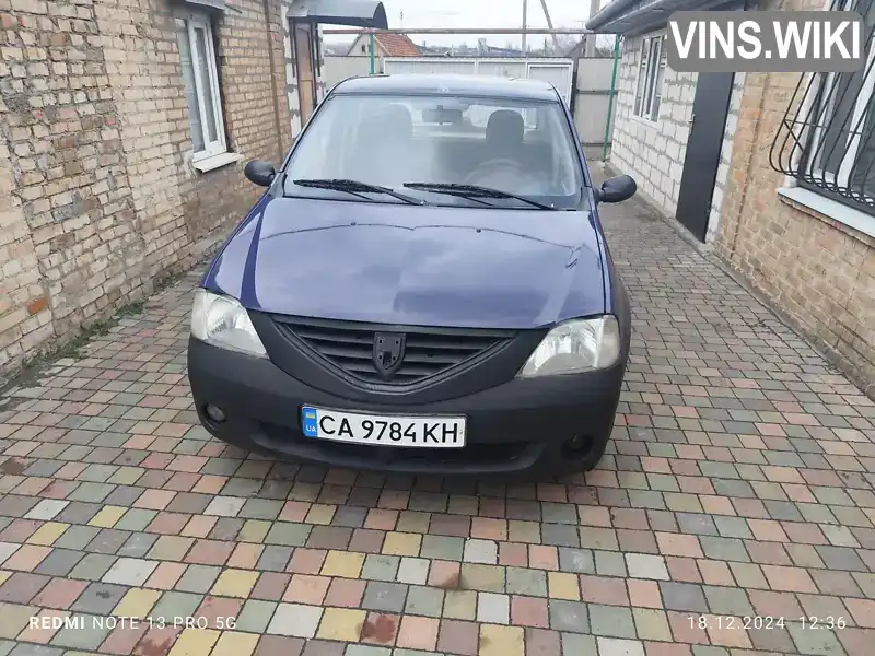 Седан Dacia Logan 2006 null_content л. Ручна / Механіка обл. Запорізька, Запоріжжя - Фото 1/7