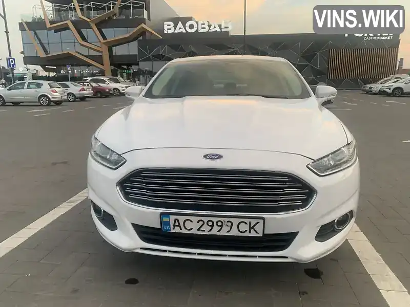 Седан Ford Fusion 2016 2 л. Автомат обл. Волынская, Луцк - Фото 1/12