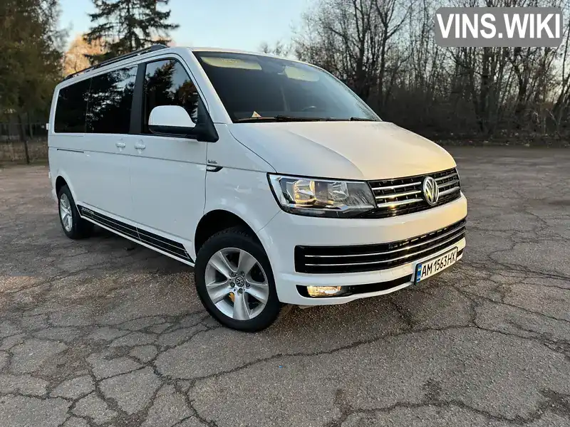 Мінівен Volkswagen Transporter 2019 1.97 л. Ручна / Механіка обл. Житомирська, Бердичів - Фото 1/21