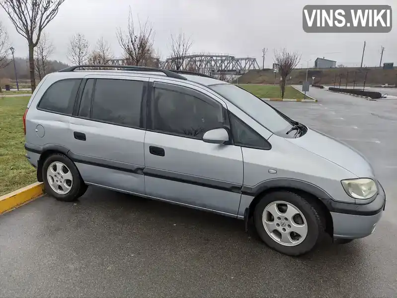 W0L0TGF7532072752 Opel Zafira 2003 Мінівен 1.8 л. Фото 6