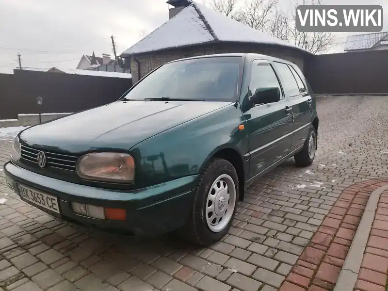 Хэтчбек Volkswagen Golf 1996 1.6 л. Ручная / Механика обл. Хмельницкая, Каменец-Подольский - Фото 1/21