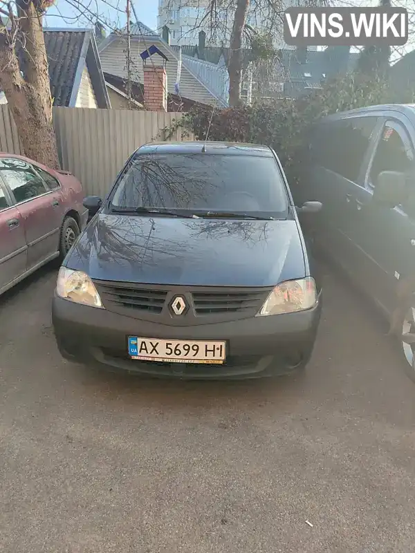 Седан Renault Logan 2007 1.39 л. Ручна / Механіка обл. Хмельницька, Хмельницький - Фото 1/11