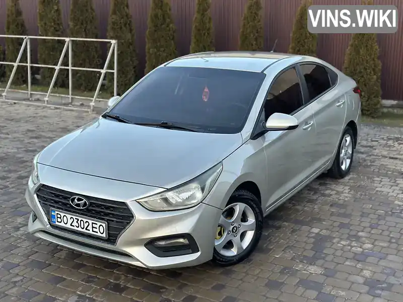 3KPC24A30JE020667 Hyundai Accent 2018 Седан 1.59 л. Фото 1