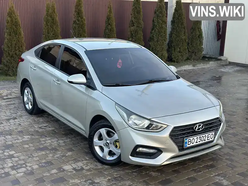 3KPC24A30JE020667 Hyundai Accent 2018 Седан 1.59 л. Фото 2