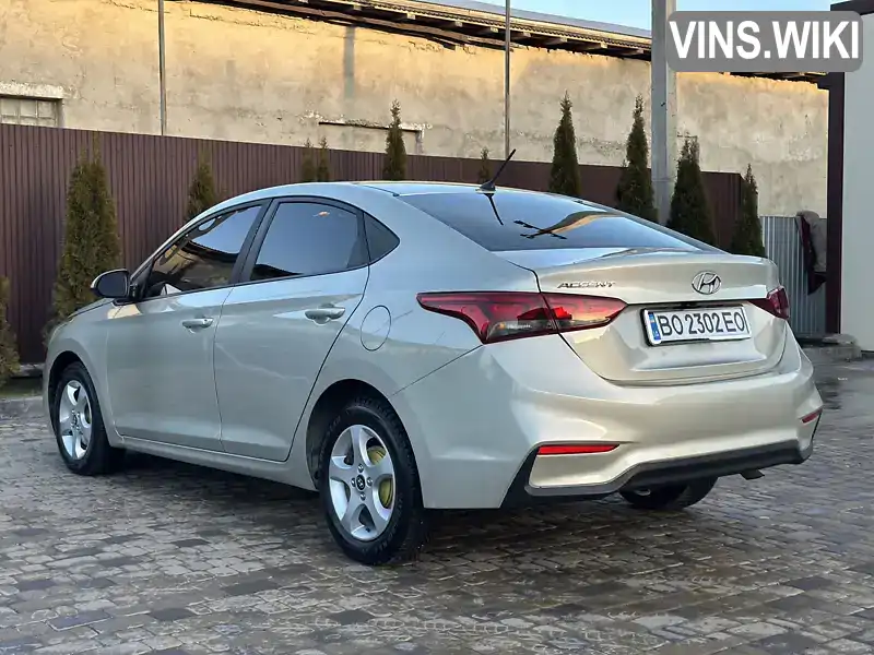 3KPC24A30JE020667 Hyundai Accent 2018 Седан 1.59 л. Фото 4