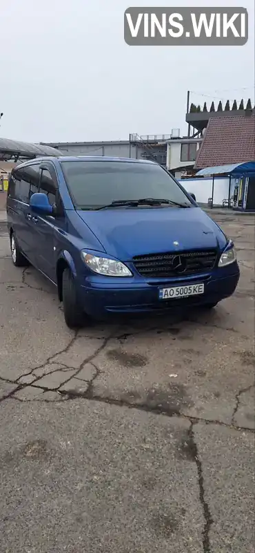 Мінівен Mercedes-Benz Vito 2006 2.15 л. Ручна / Механіка обл. Закарпатська, Виноградів - Фото 1/18