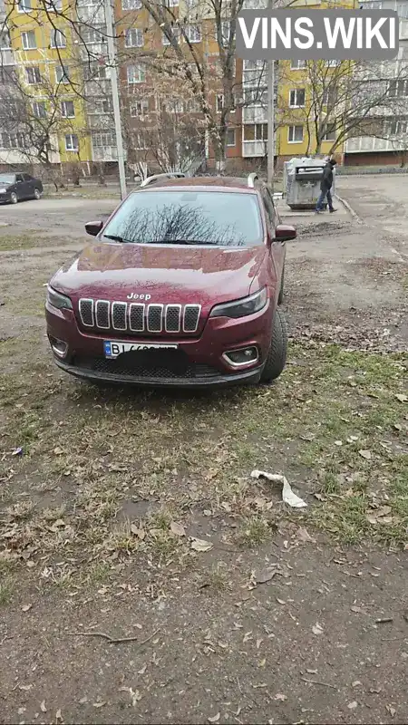 Позашляховик / Кросовер Jeep Cherokee 2018 2.36 л. Автомат обл. Полтавська, Кременчук - Фото 1/6