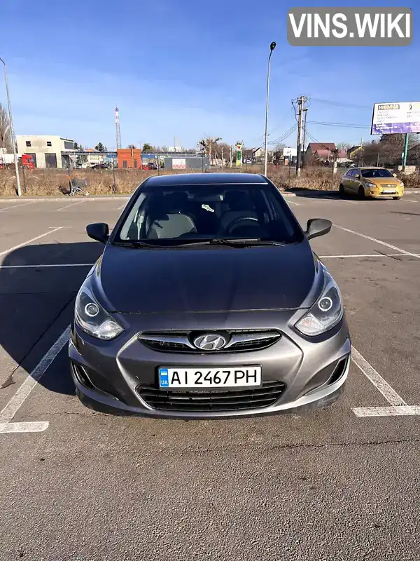 Седан Hyundai Accent 2012 1.4 л. Автомат обл. Київська, Боярка - Фото 1/15