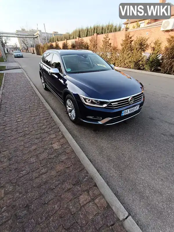 Универсал Volkswagen Passat Alltrack 2018 1.97 л. Автомат обл. Кировоградская, Александрия - Фото 1/21