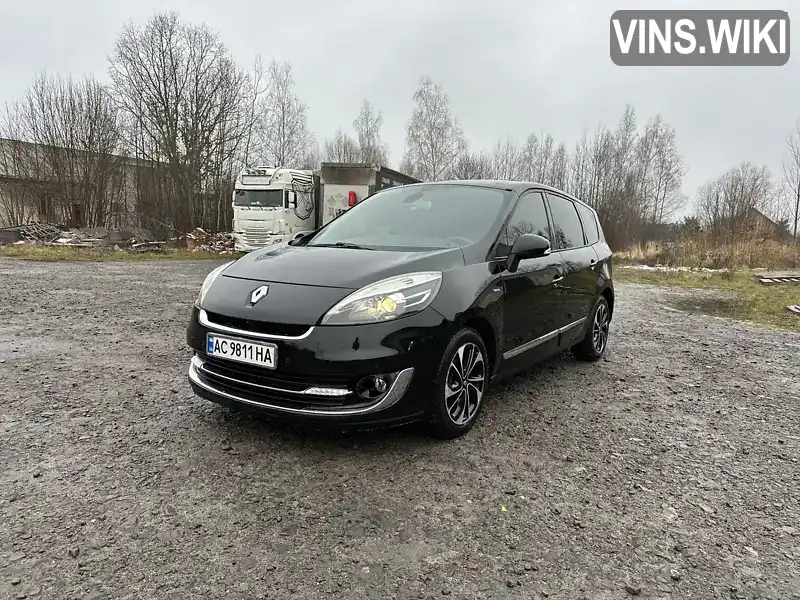 Мінівен Renault Scenic 2012 1.5 л. Ручна / Механіка обл. Волинська, Камінь-Каширський - Фото 1/21