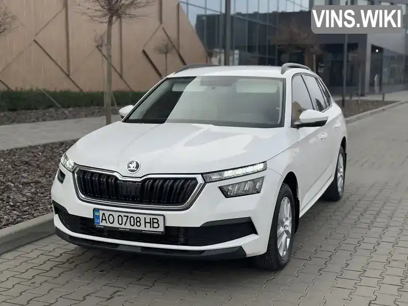 Позашляховик / Кросовер Skoda Kamiq 2021 1.6 л. Ручна / Механіка обл. Закарпатська, Мукачево - Фото 1/21