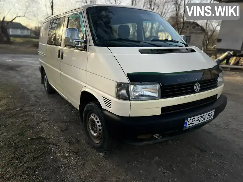 Мінівен Volkswagen Transporter 1998 1.9 л. Ручна / Механіка обл. Хмельницька, Нова Ушиця - Фото 1/18