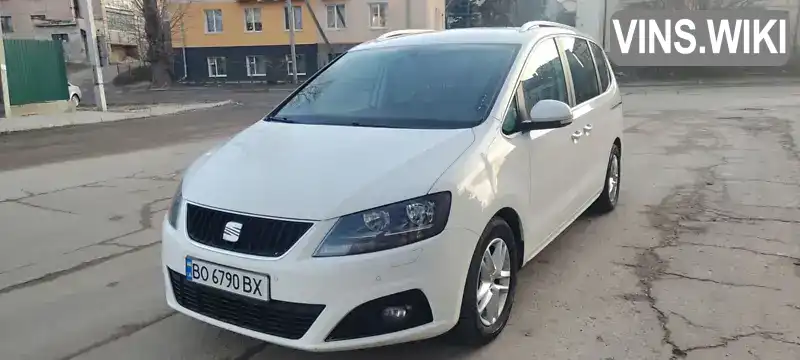 Мінівен SEAT Alhambra 2012 2 л. Автомат обл. Тернопільська, Тернопіль - Фото 1/21