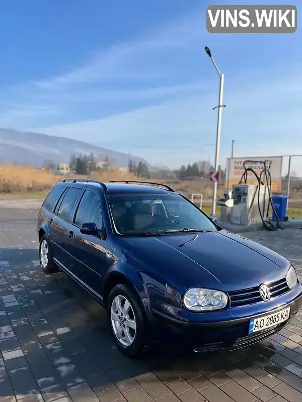 Универсал Volkswagen Golf 2001 1.6 л. Ручная / Механика обл. Закарпатская, Виноградов - Фото 1/11