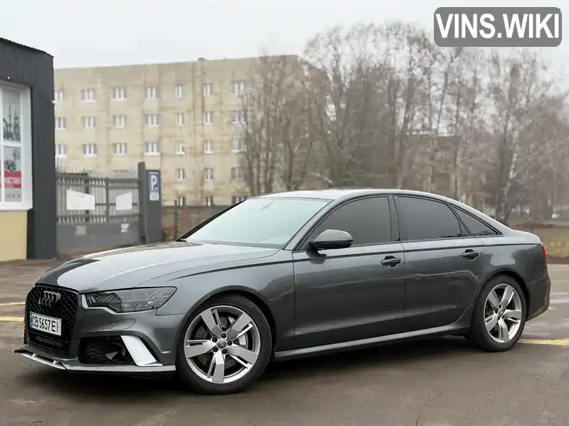 Седан Audi A6 2013 3 л. Автомат обл. Сумська, Конотоп - Фото 1/20