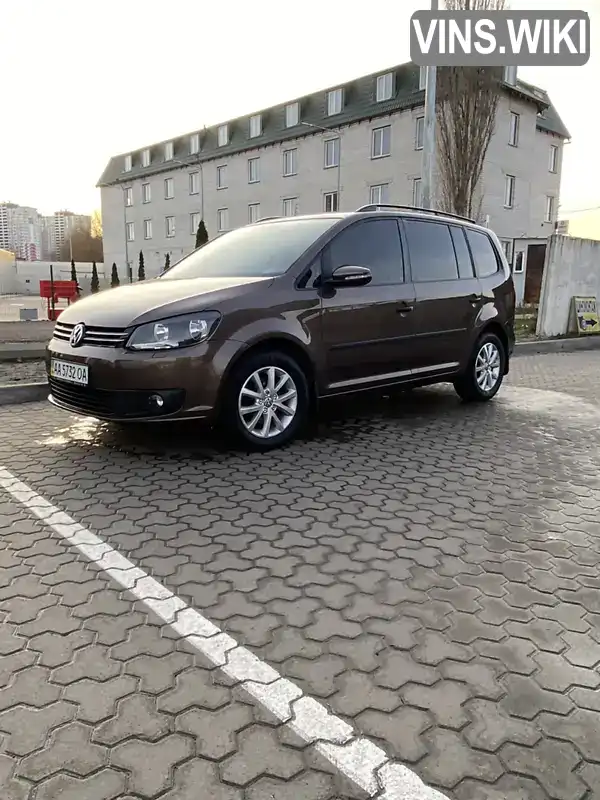 Мінівен Volkswagen Touran 2013 1.97 л. Автомат обл. Київська, Київ - Фото 1/21