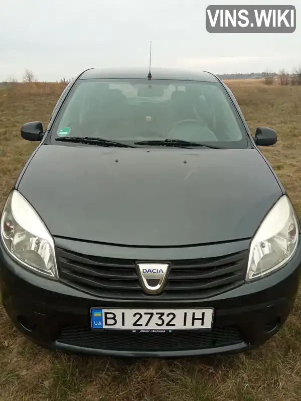 Хетчбек Dacia Sandero 2009 1.4 л. Ручна / Механіка обл. Полтавська, Полтава - Фото 1/18