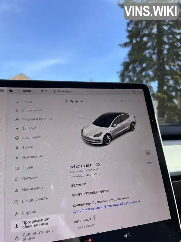 5YJ3E1EB0MF990279 Tesla Model 3 2021 Седан  Фото 5