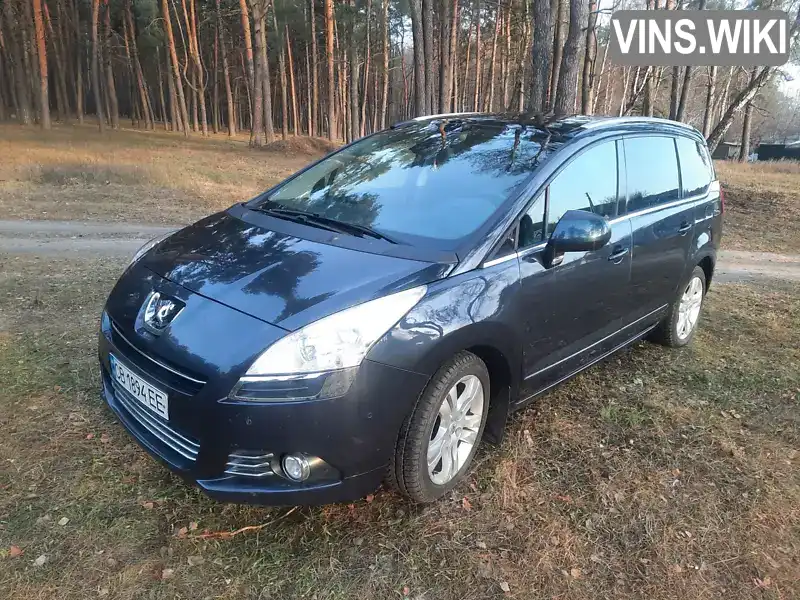 Мікровен Peugeot 5008 2013 1.6 л. Ручна / Механіка обл. Чернігівська, Чернігів - Фото 1/21