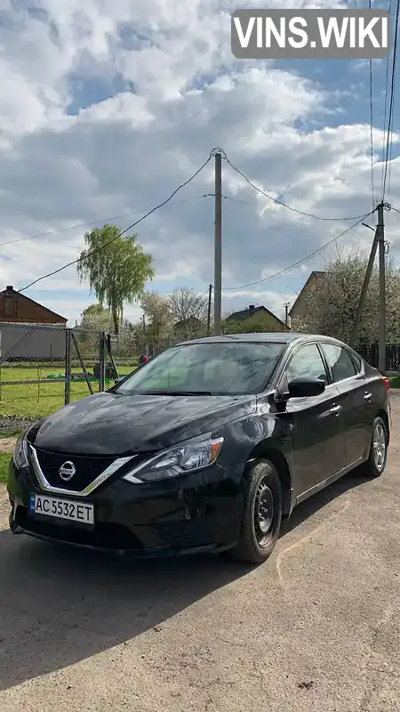 Седан Nissan Sentra 2017 1.8 л. обл. Волынская, Горохов - Фото 1/8