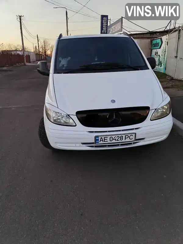 Мінівен Mercedes-Benz Vito 2005 2.2 л. Ручна / Механіка обл. Дніпропетровська, Кривий Ріг - Фото 1/21