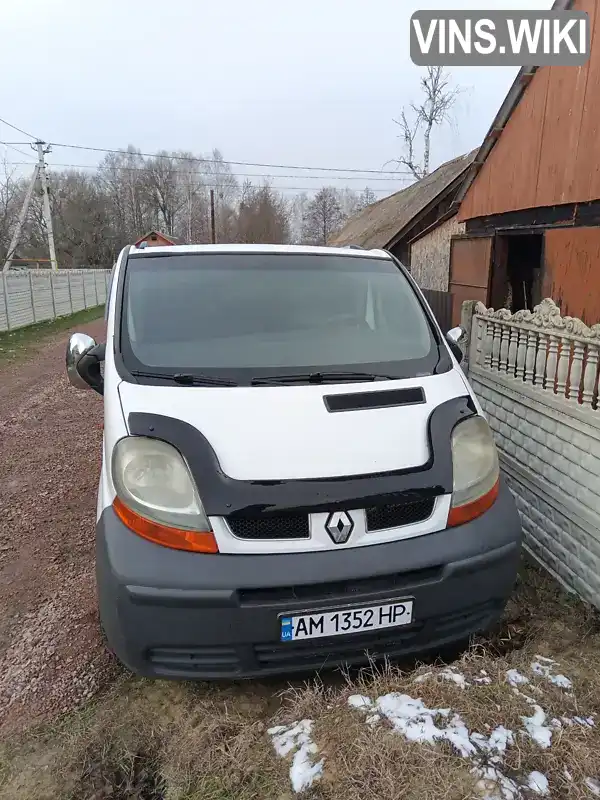 Минивэн Renault Trafic 2004 1.9 л. Ручная / Механика обл. Житомирская, Коростень - Фото 1/13