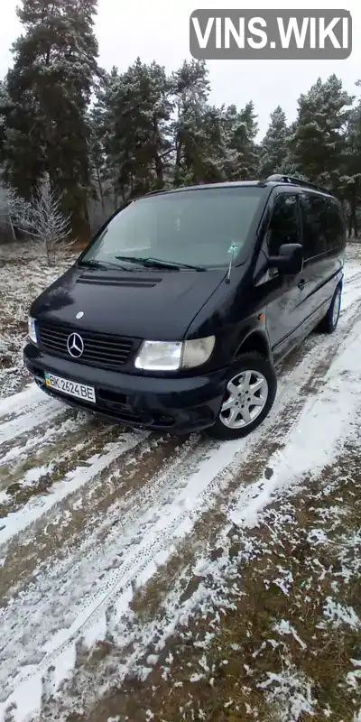 Минивэн Mercedes-Benz Vito 1998 2.3 л. Ручная / Механика обл. Житомирская, Пулины (Червоноармейск) - Фото 1/16