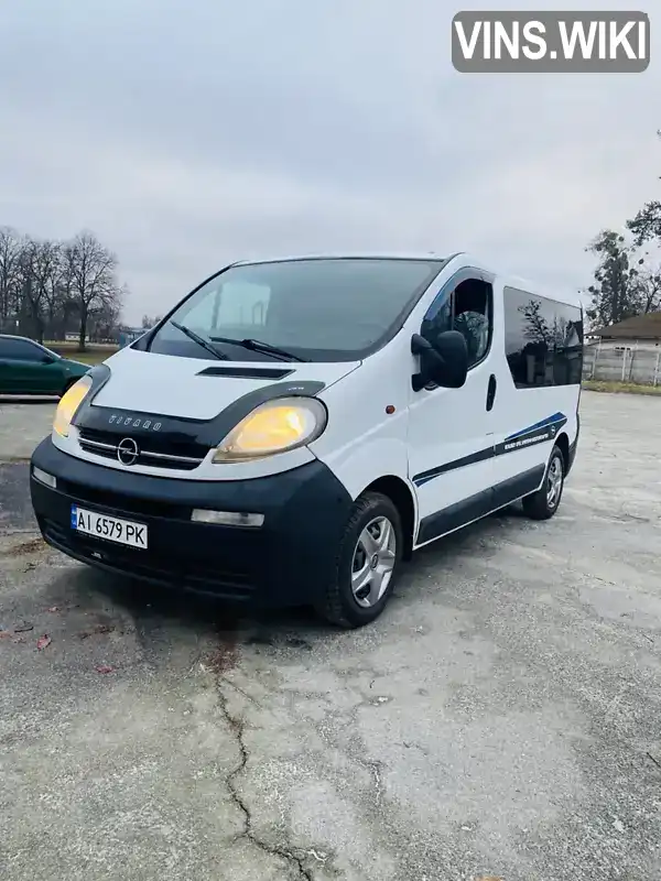 Мінівен Opel Vivaro 2006 1.9 л. обл. Житомирська, Житомир - Фото 1/21