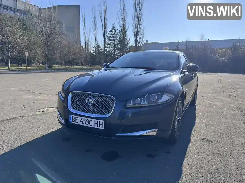 Седан Jaguar XF 2013 3 л. Автомат обл. Одесская, Одесса - Фото 1/18