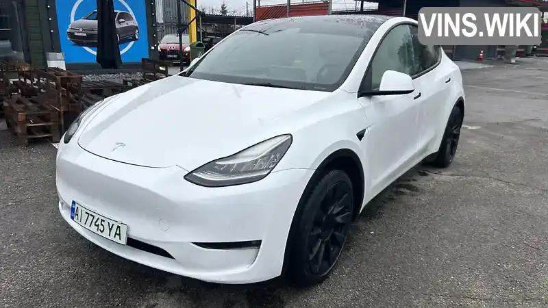 Внедорожник / Кроссовер Tesla Model Y 2021 null_content л. Автомат обл. Киевская, Белая Церковь - Фото 1/15