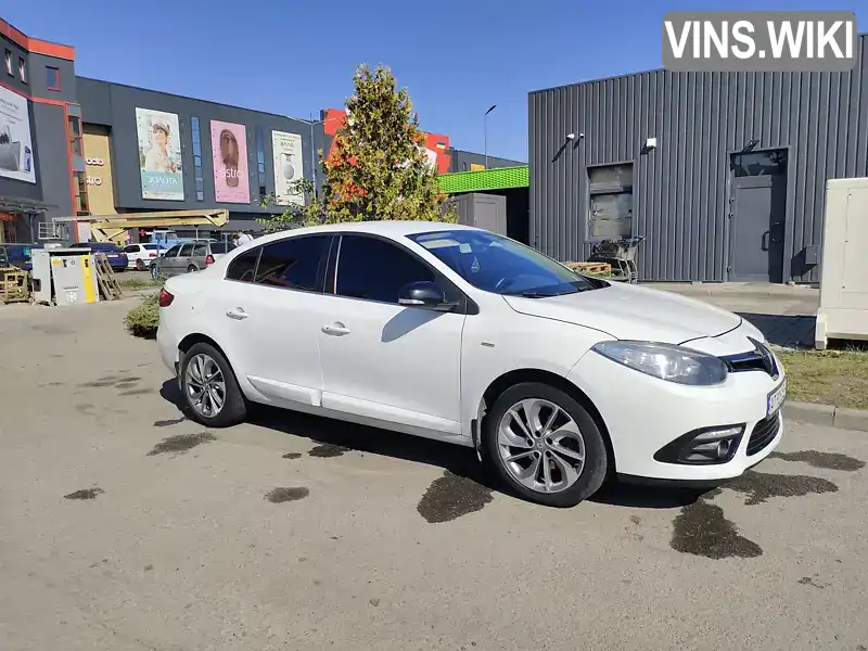 Седан Renault Fluence 2015 1.46 л. Ручна / Механіка обл. Івано-Франківська, Івано-Франківськ - Фото 1/12