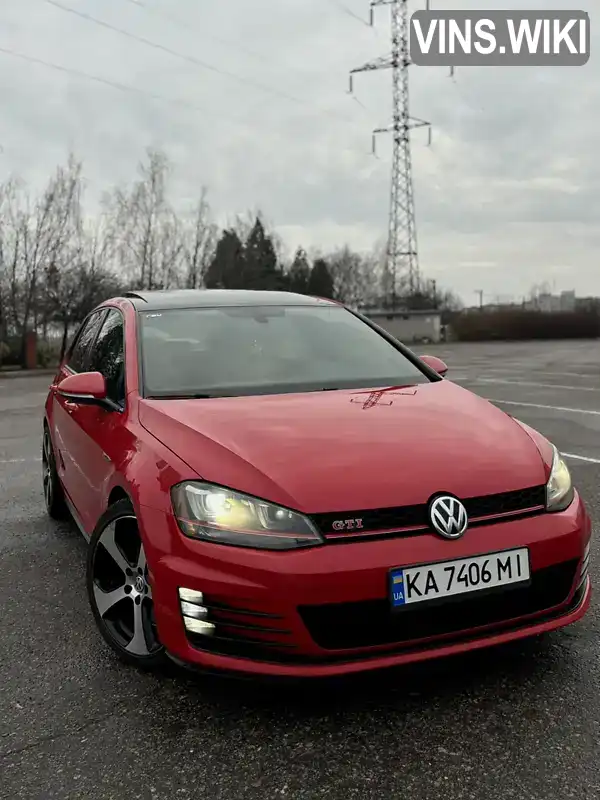 Хэтчбек Volkswagen Golf GTI 2014 1.98 л. Автомат обл. Днепропетровская, Кривой Рог - Фото 1/21