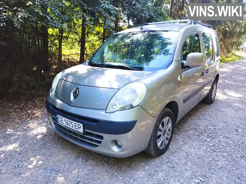 Мінівен Renault Kangoo 2008 1.5 л. Ручна / Механіка обл. Чернівецька, Чернівці - Фото 1/21