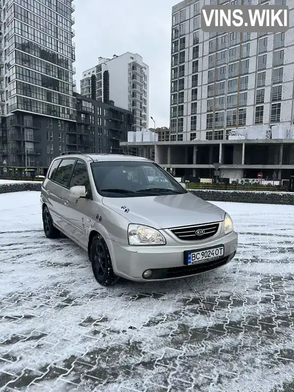 Мінівен Kia Carens 2004 2 л. Автомат обл. Львівська, Львів - Фото 1/18