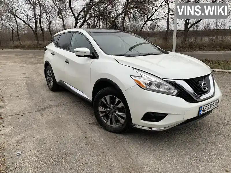 Позашляховик / Кросовер Nissan Murano 2017 3.5 л. обл. Дніпропетровська, Кам'янське (Дніпродзержинськ) - Фото 1/10