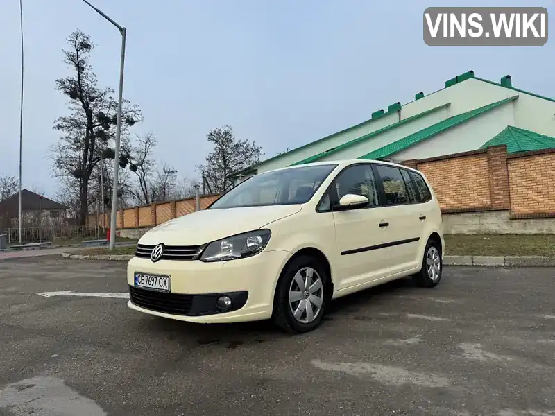 Мінівен Volkswagen Touran 2014 2 л. Автомат обл. Чернівецька, Чернівці - Фото 1/21