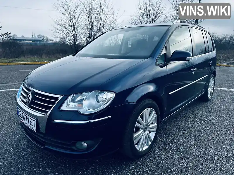 Минивэн Volkswagen Touran 2008 1.97 л. Ручная / Механика обл. Черновицкая, Черновцы - Фото 1/21