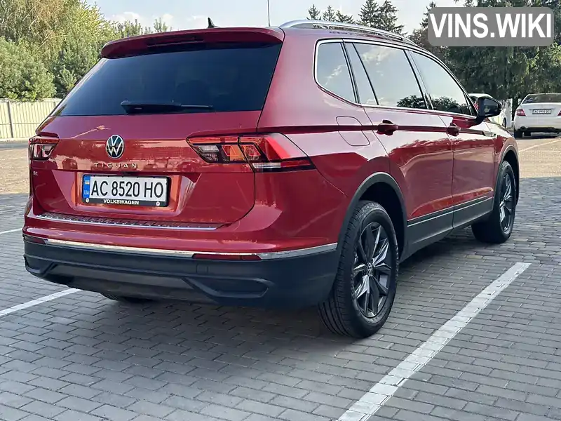 Внедорожник / Кроссовер Volkswagen Tiguan 2022 1.98 л. Автомат обл. Волынская, Луцк - Фото 1/21