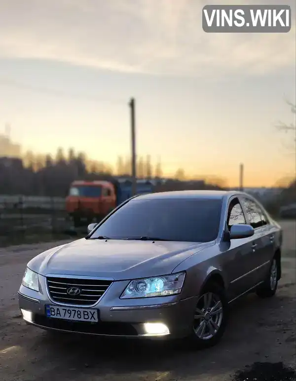 Седан Hyundai Sonata 2008 2.36 л. Автомат обл. Кировоградская, Кропивницкий (Кировоград) - Фото 1/21