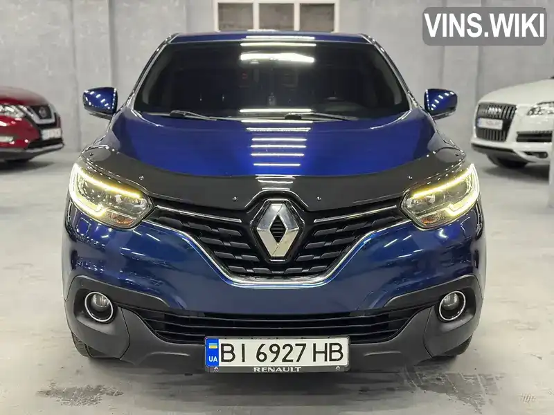 Внедорожник / Кроссовер Renault Kadjar 2016 1.46 л. Робот обл. Днепропетровская, Днепр (Днепропетровск) - Фото 1/21